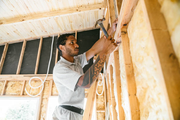 Garage Insulation Installation in Progress, PA